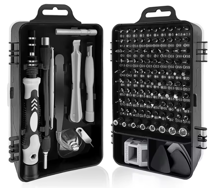 Magnetic Precision Screwdriver 115 In 1 Set